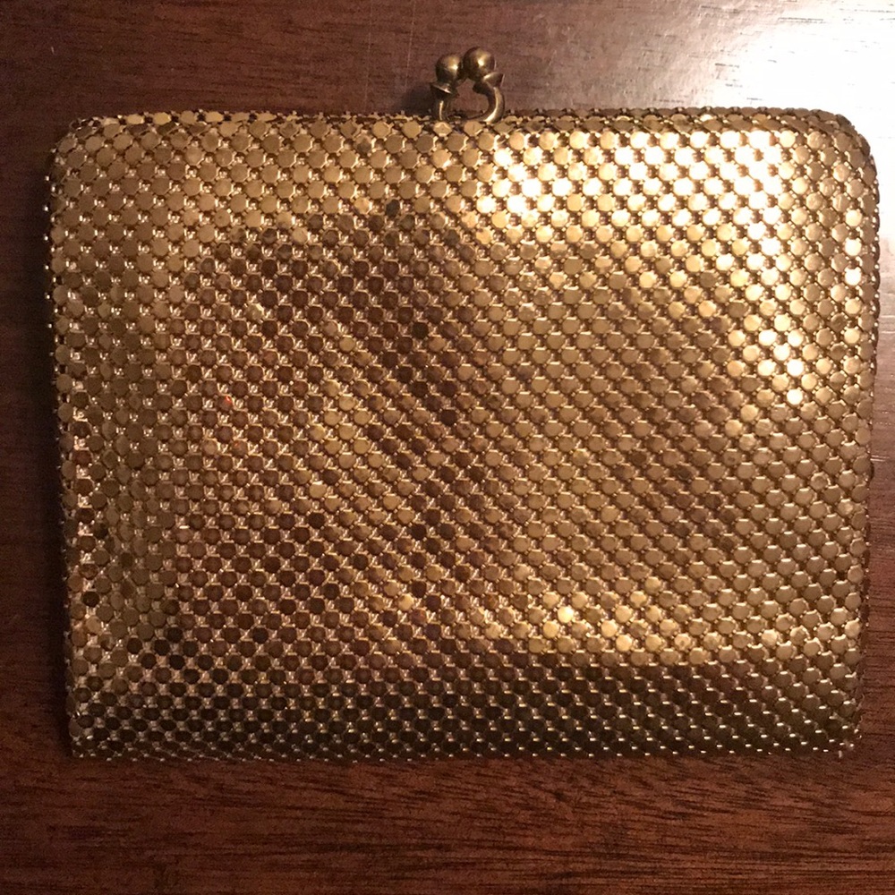 Vintage Gold Three Partitioned Wallet
